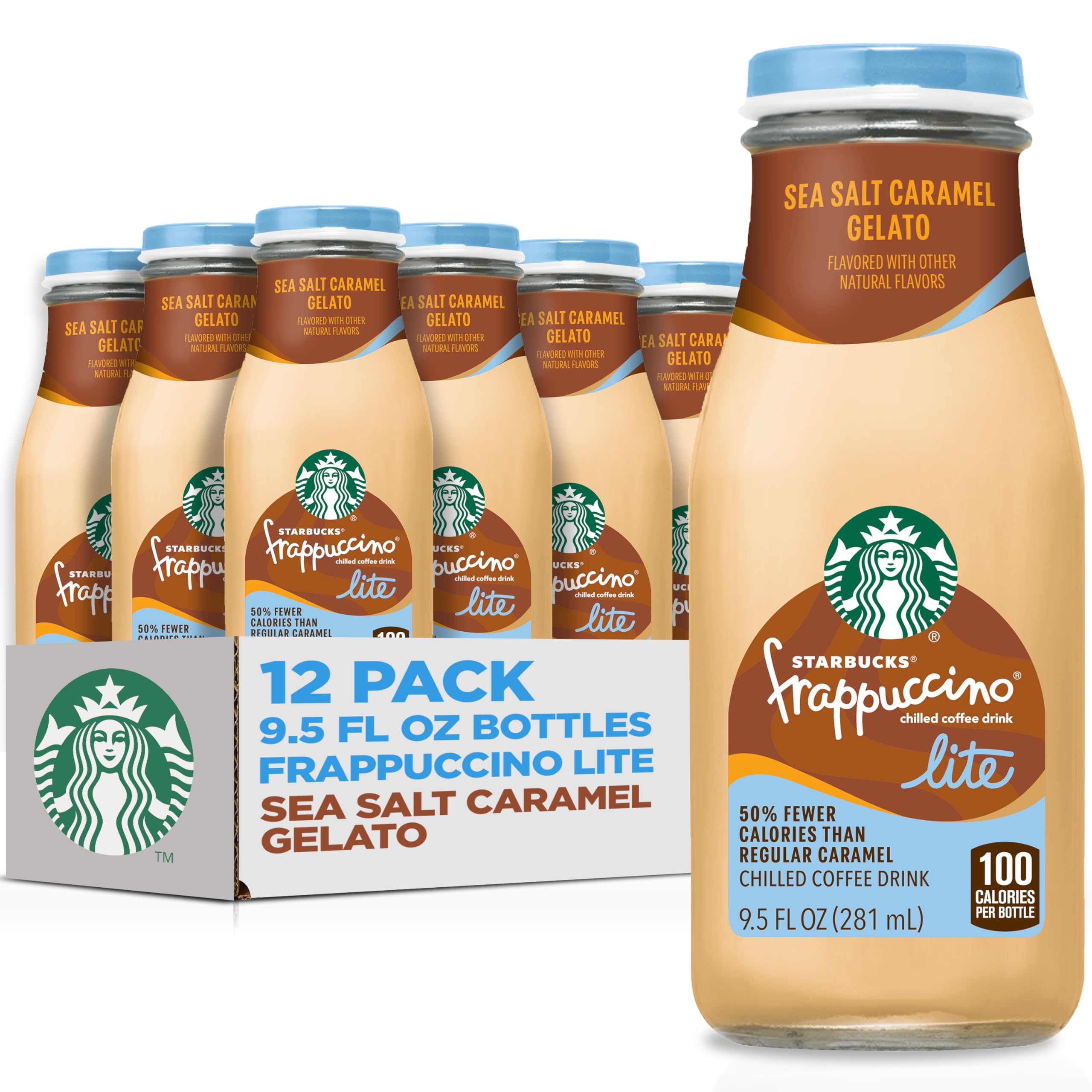 Amazon.com : Starbucks Frappuccino Lite, Sea Salt Caramel Gelato